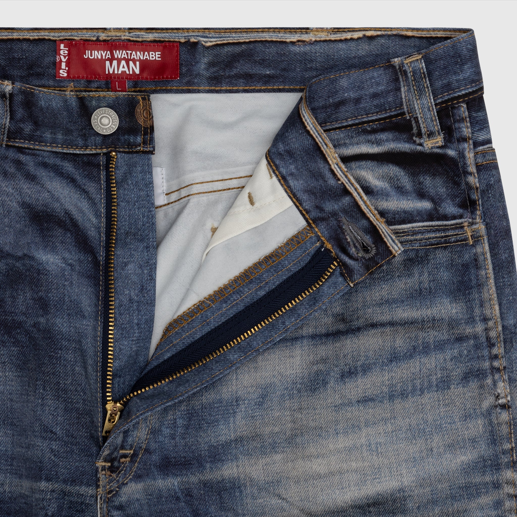 Junya Watanabe MAN X LEVI'S BERBERJIN INKJET PRINTED PANTS