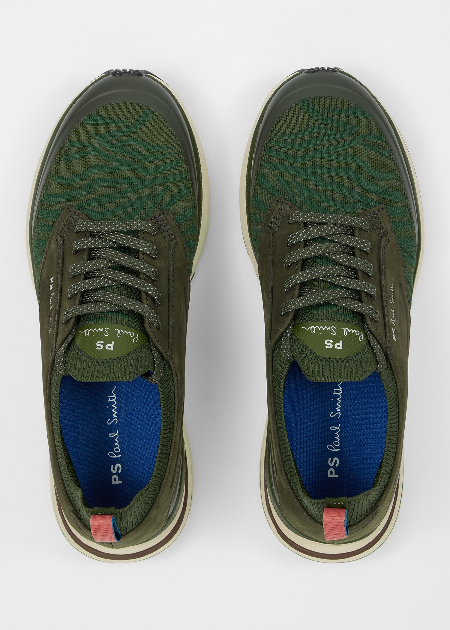 Dark Green 'Volt' Trainers - 3