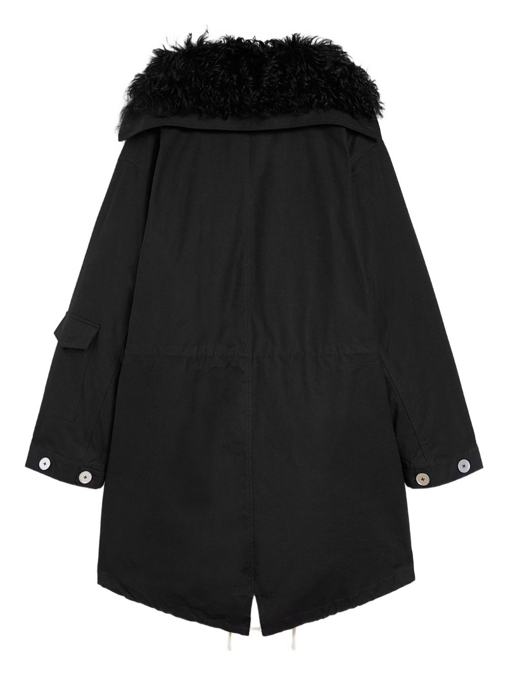 cotton parka coat - 6