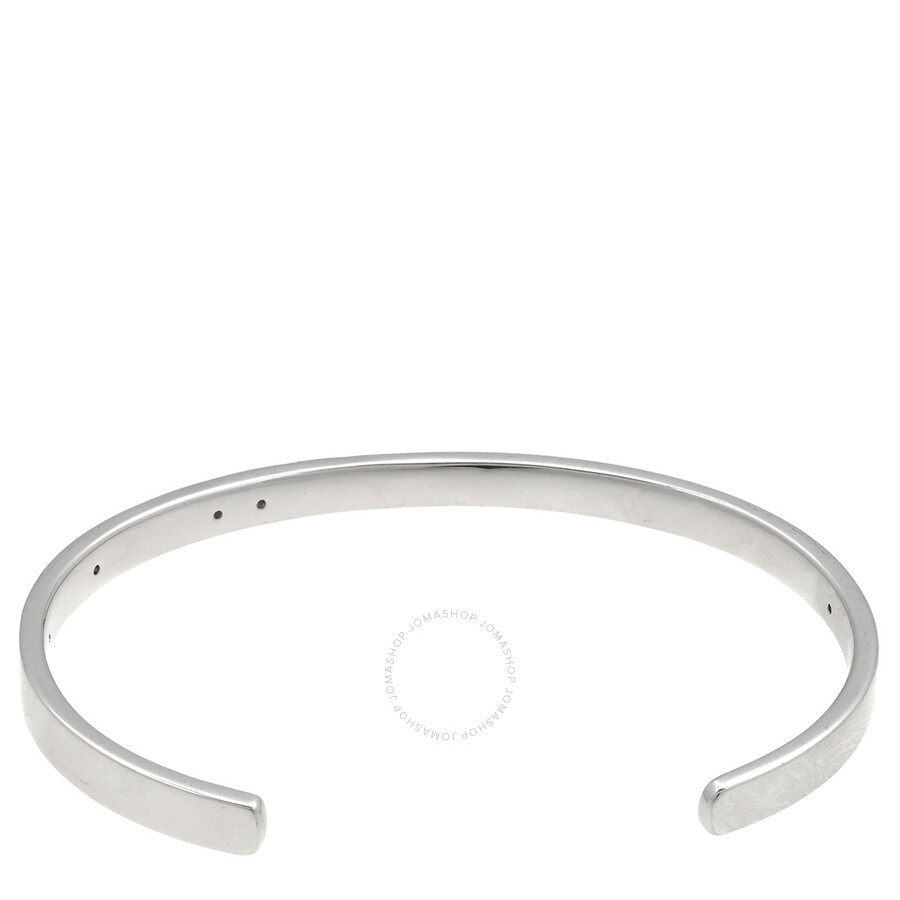 Apm Monaco - APM Monaco Amour Morse Code Pave Cuff Bracelet - 3