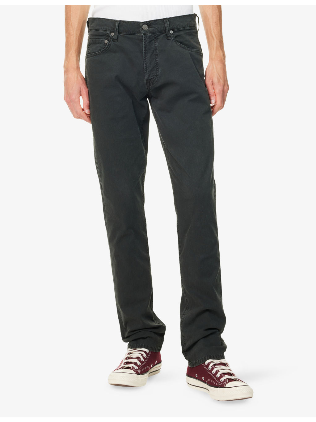 Gage Straight-Leg Stretch-Cotton Jeans - 3
