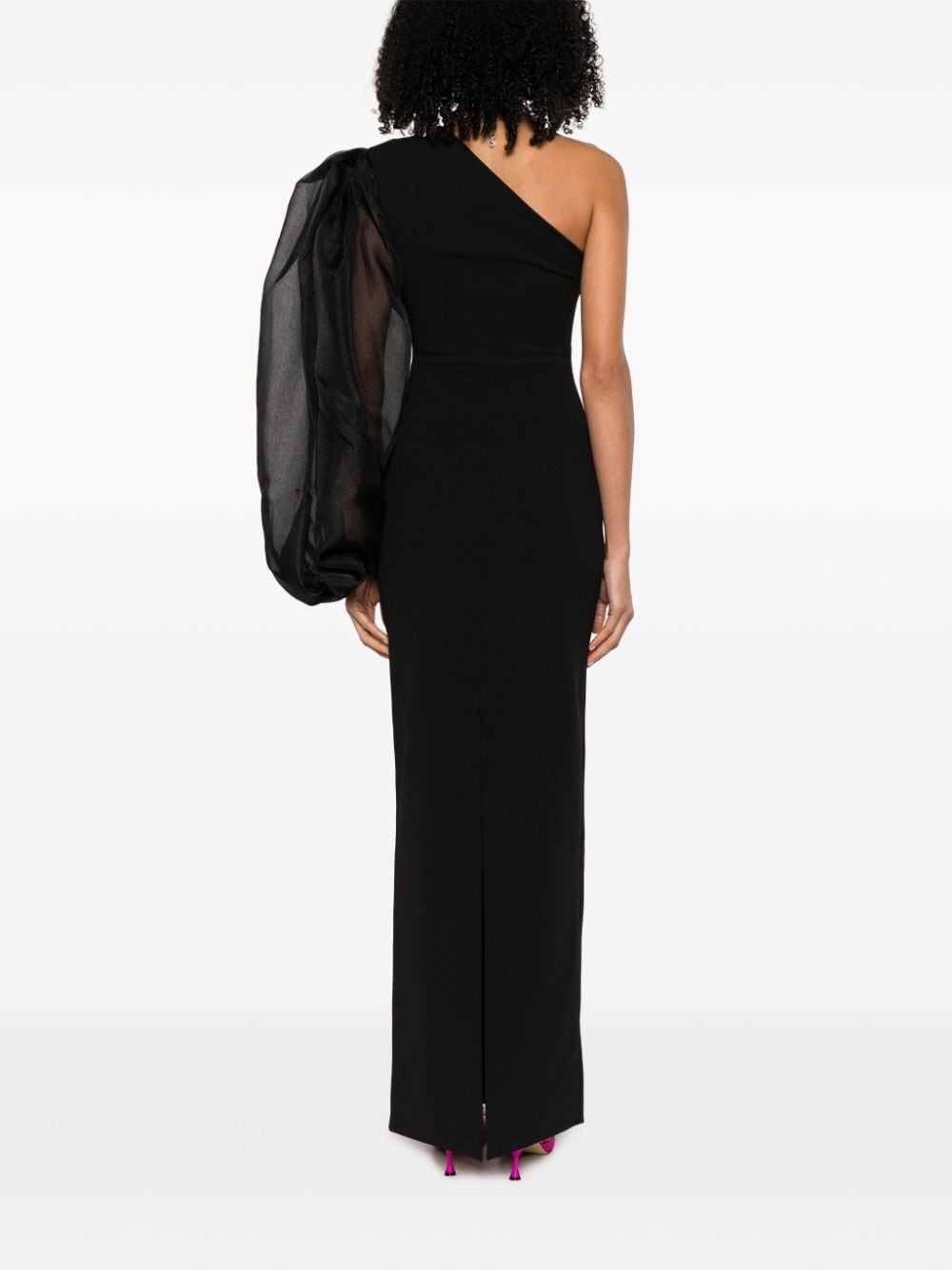 Hudson one-shoulder gown - 4