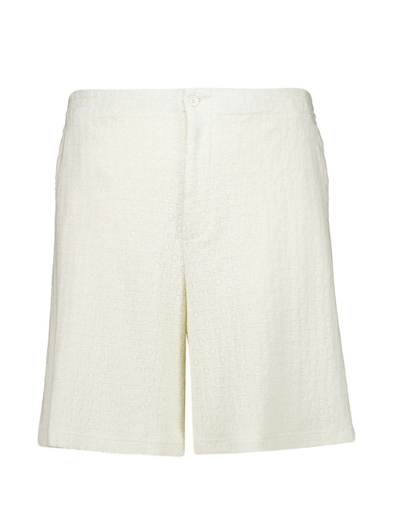 logo cotton shorts 1