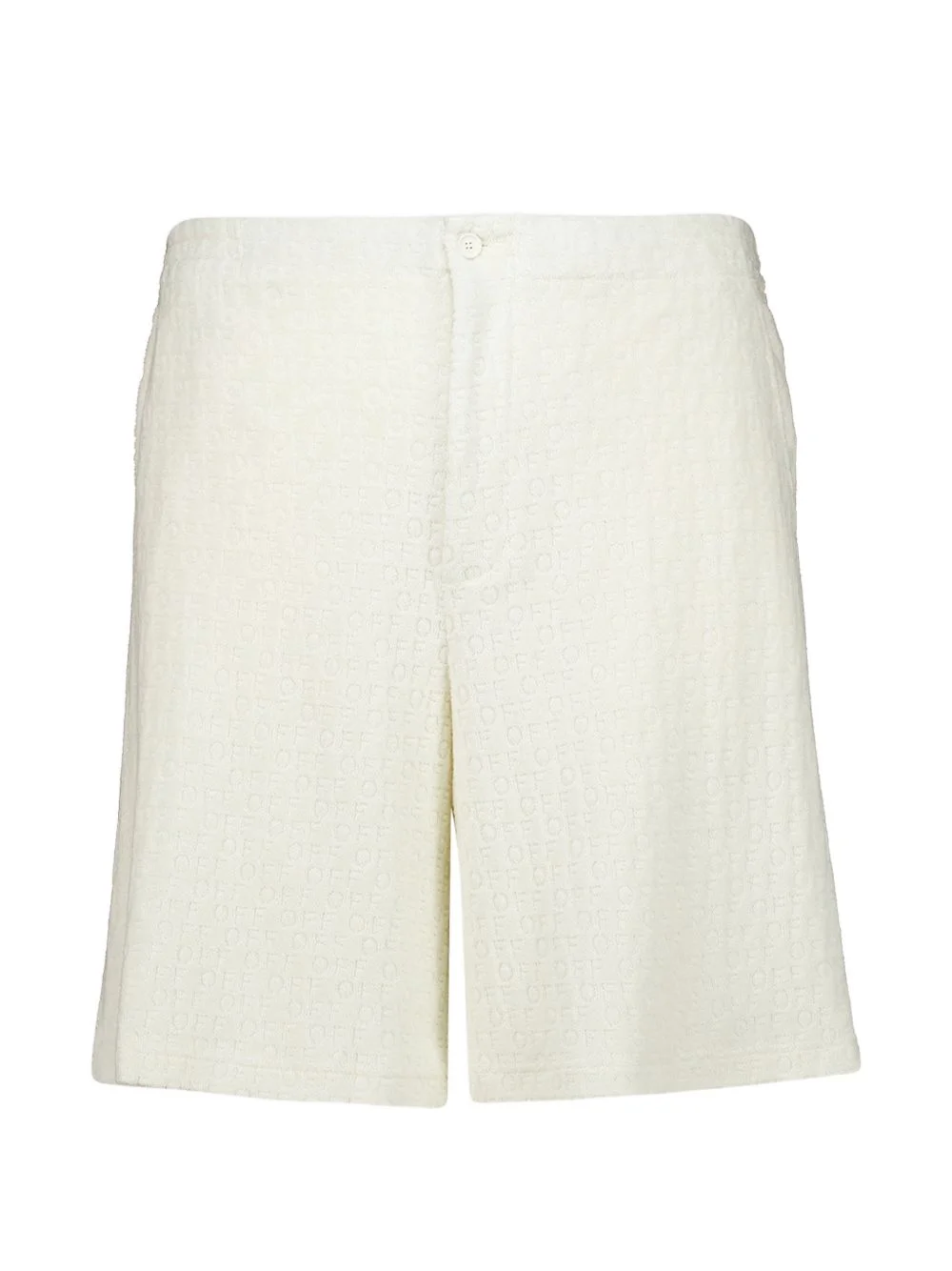 logo cotton shorts - 1