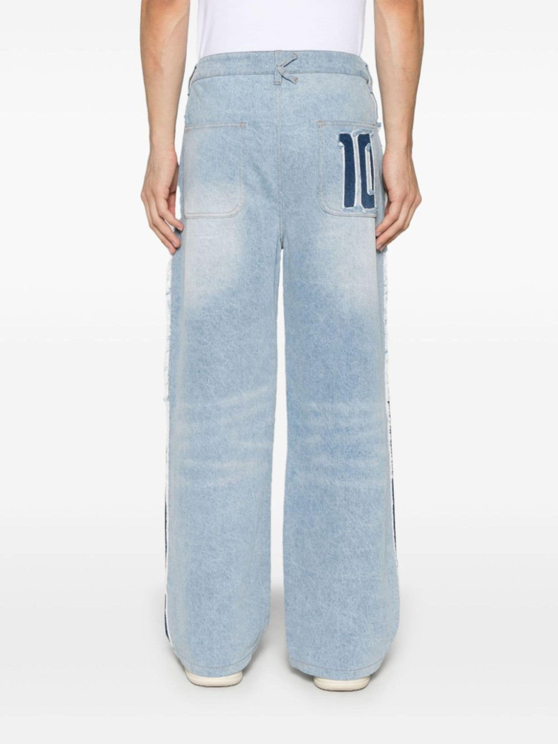 x Ronaldinho stripe-detail jeans 4