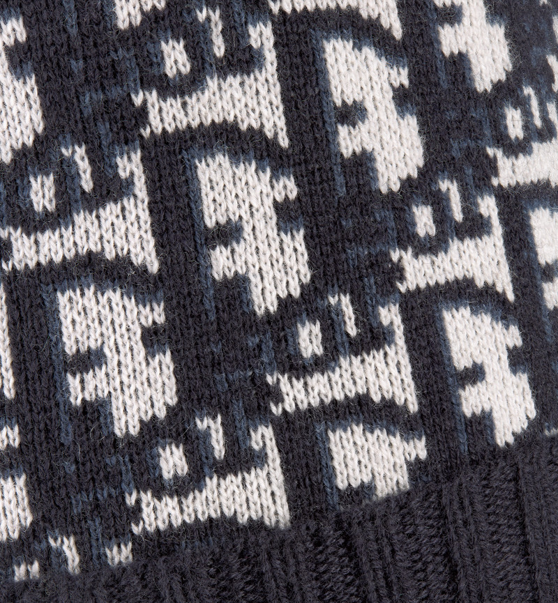 Dior Dior Oblique Pompom Beanie outlook