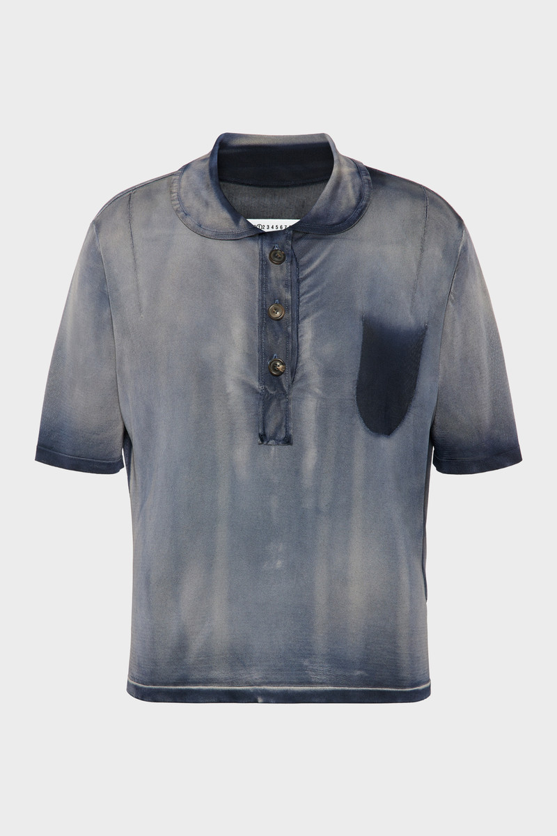 Sun-faded polo top 1