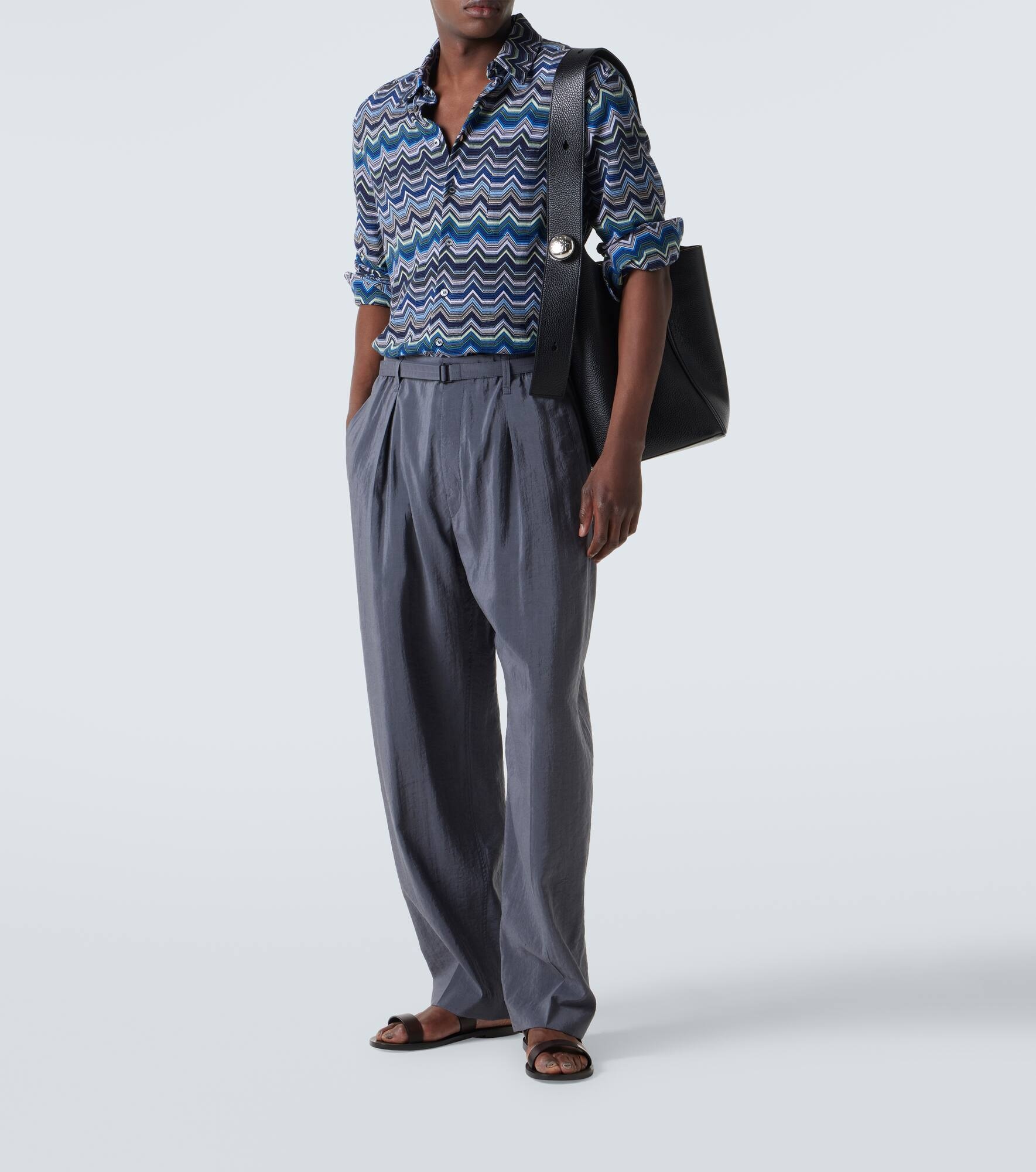 Zigzag cotton shirt - 2