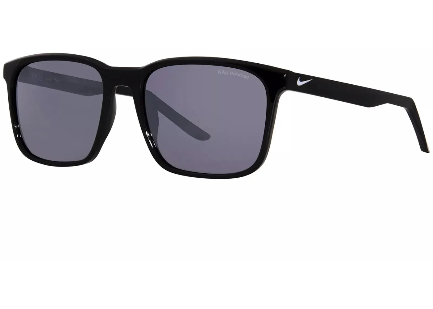 Nike Rave P Sunglasses Black/Polarized Grey/Silver Flash - 1