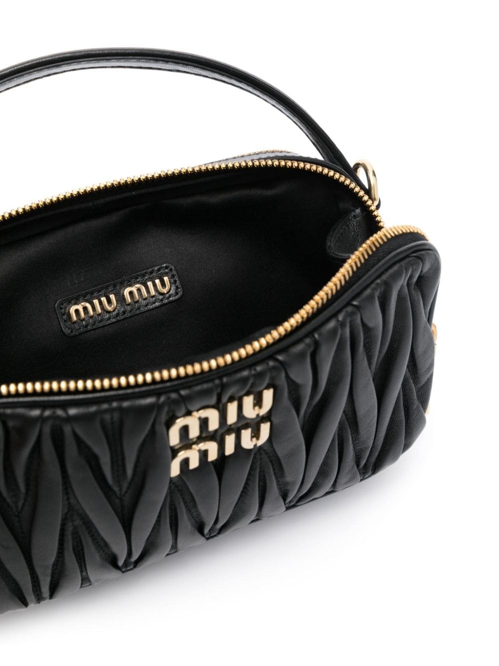 MatelassÃ© leather cross-body bag - 5