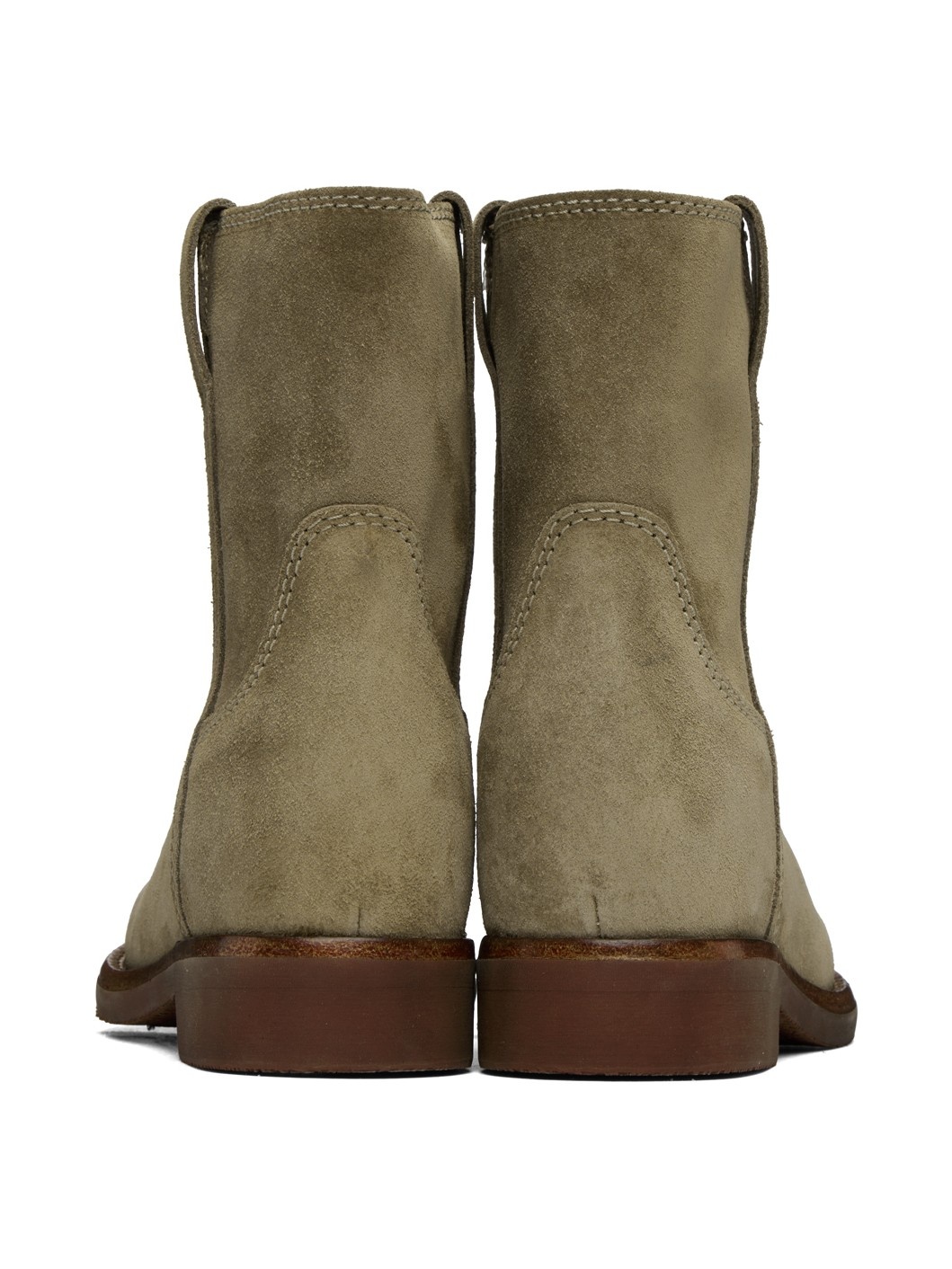Isabel Marant Taupe Susee Boots ssense REVERSIBLE