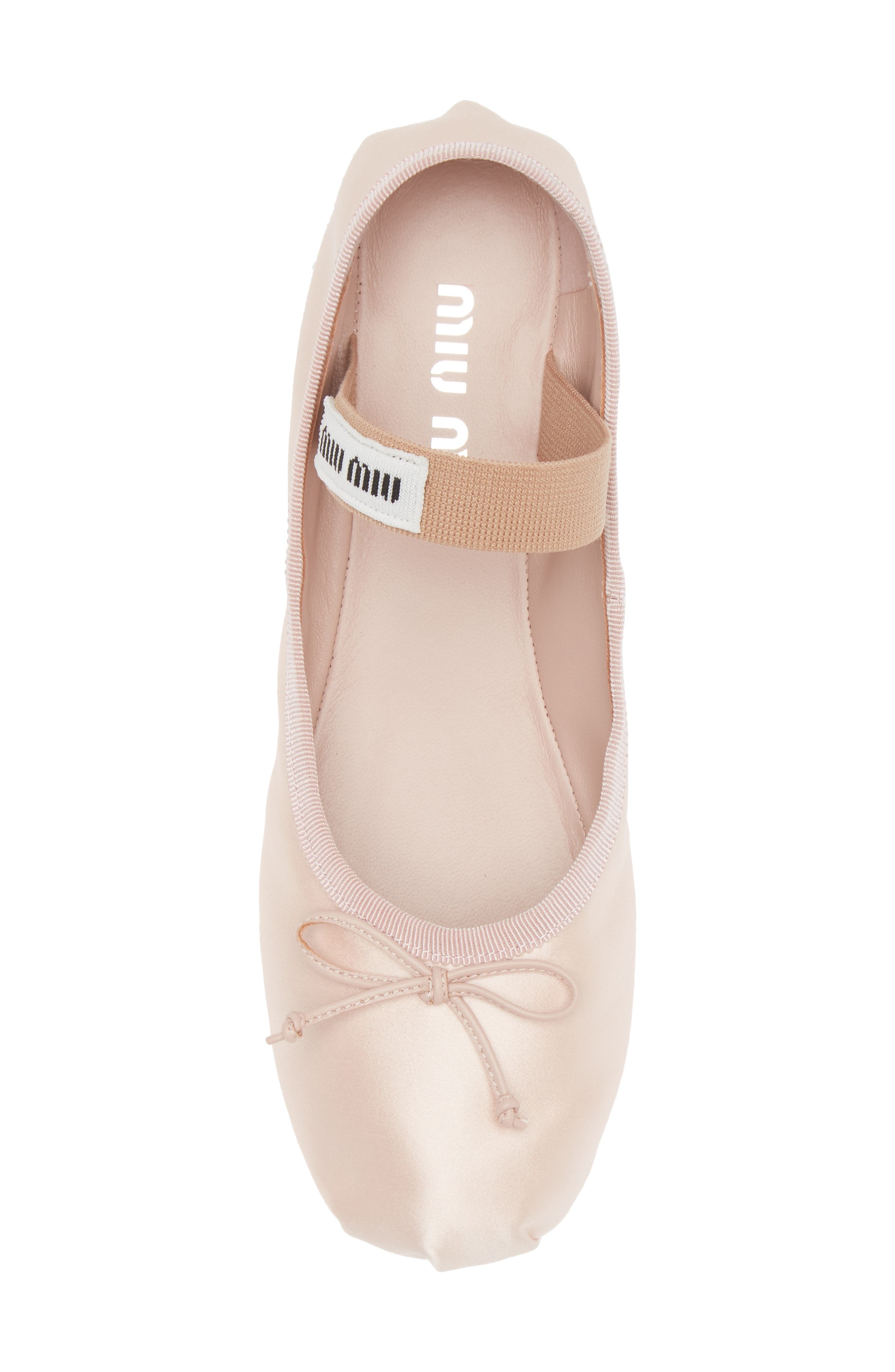 Logo Strap Ballet Flat - 5