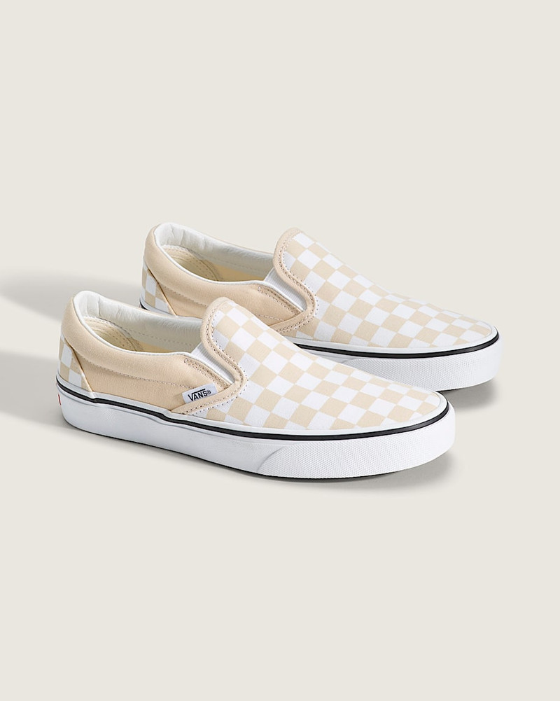 Vans Classic Slip-On Checkerboard Shoe outlook