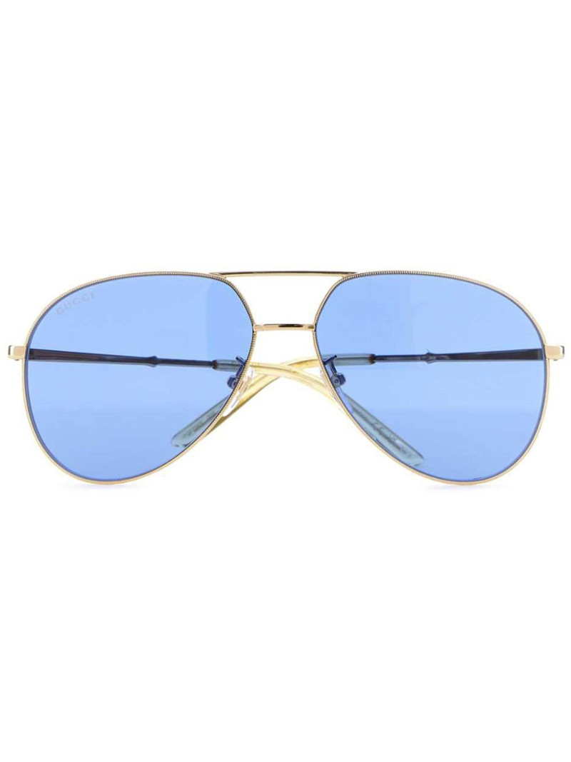 logo-engraved sunglasses 1
