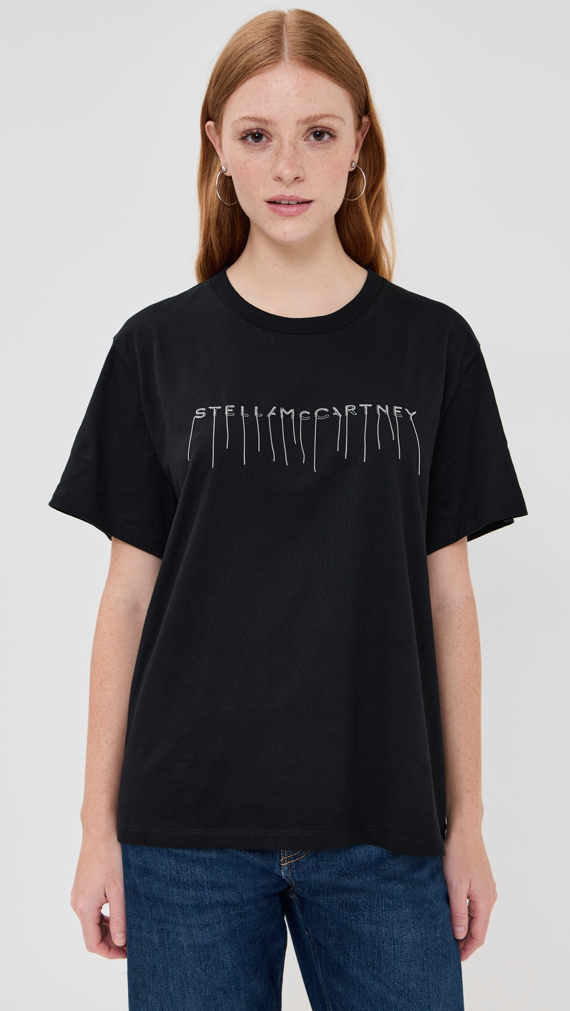 Embroidered Stella Logo T-Shirt - 6