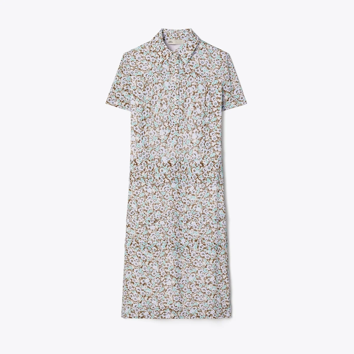 Printed Viscose Shirtdress - 1