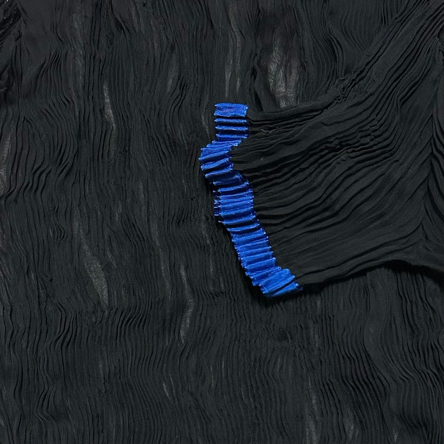 ISSEY MIYAKE Spring Summer 1997 Chiffon Twist Sheer Top - 4