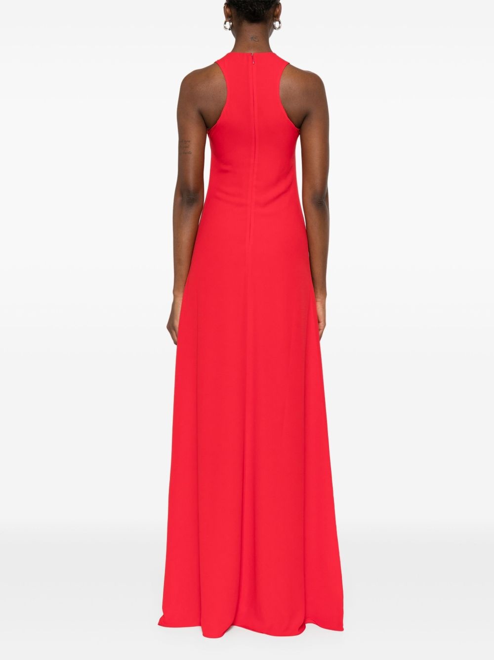 georgette maxi dress - 4