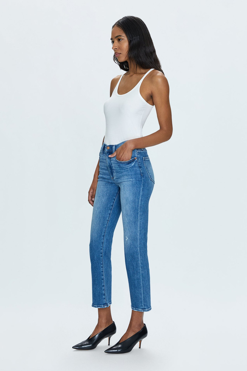 LENNON HIGH RISE CROP BOOT JEAN - FLING VINTAGE 5
