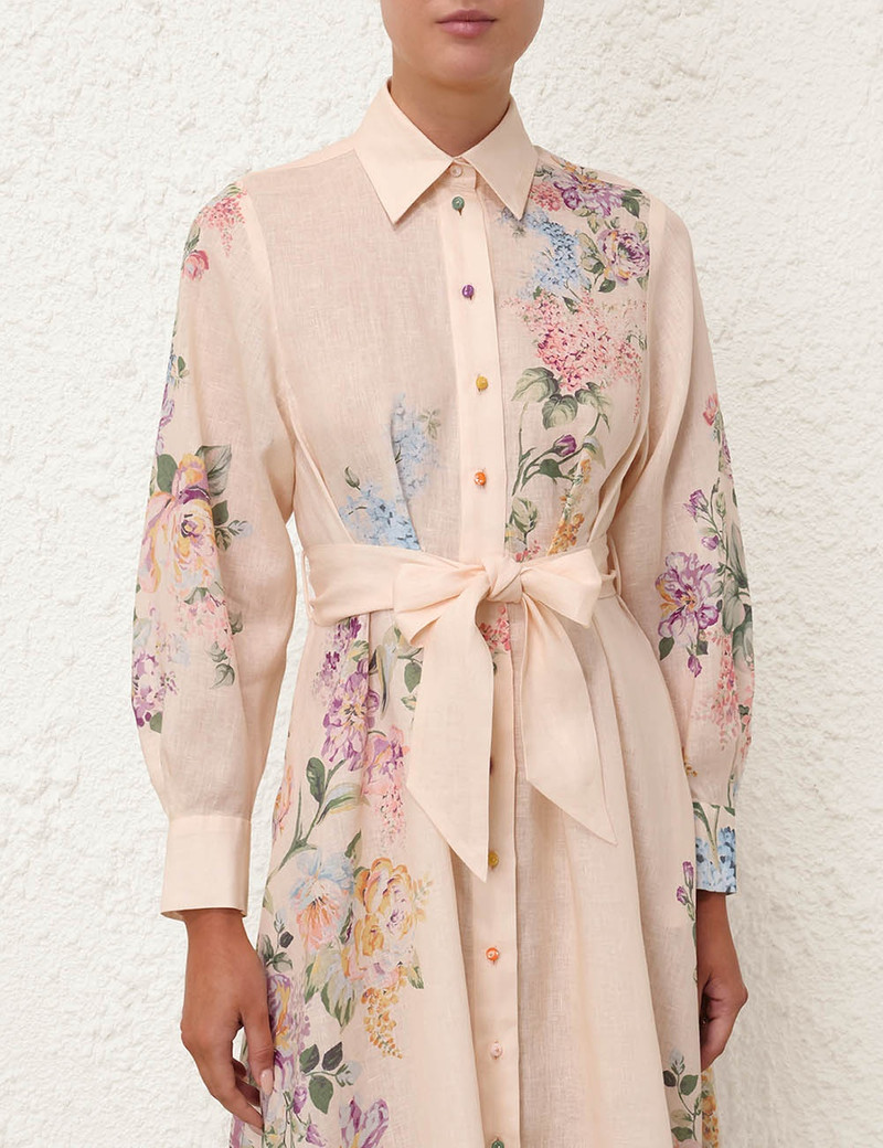 HALLIDAY TUCKED SHIRT DRESS 5