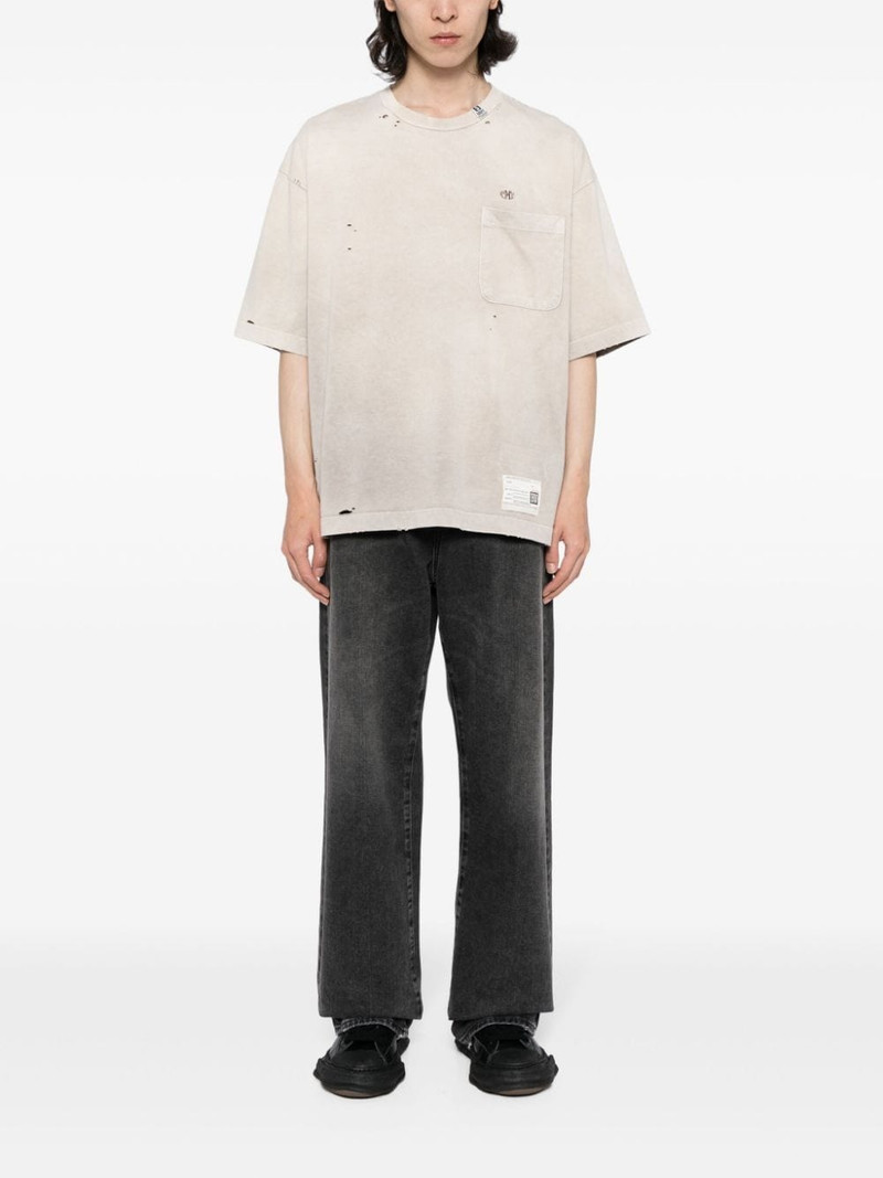 Maison MIHARAYASUHIRO Sun Faded cotton T-shirt outlook