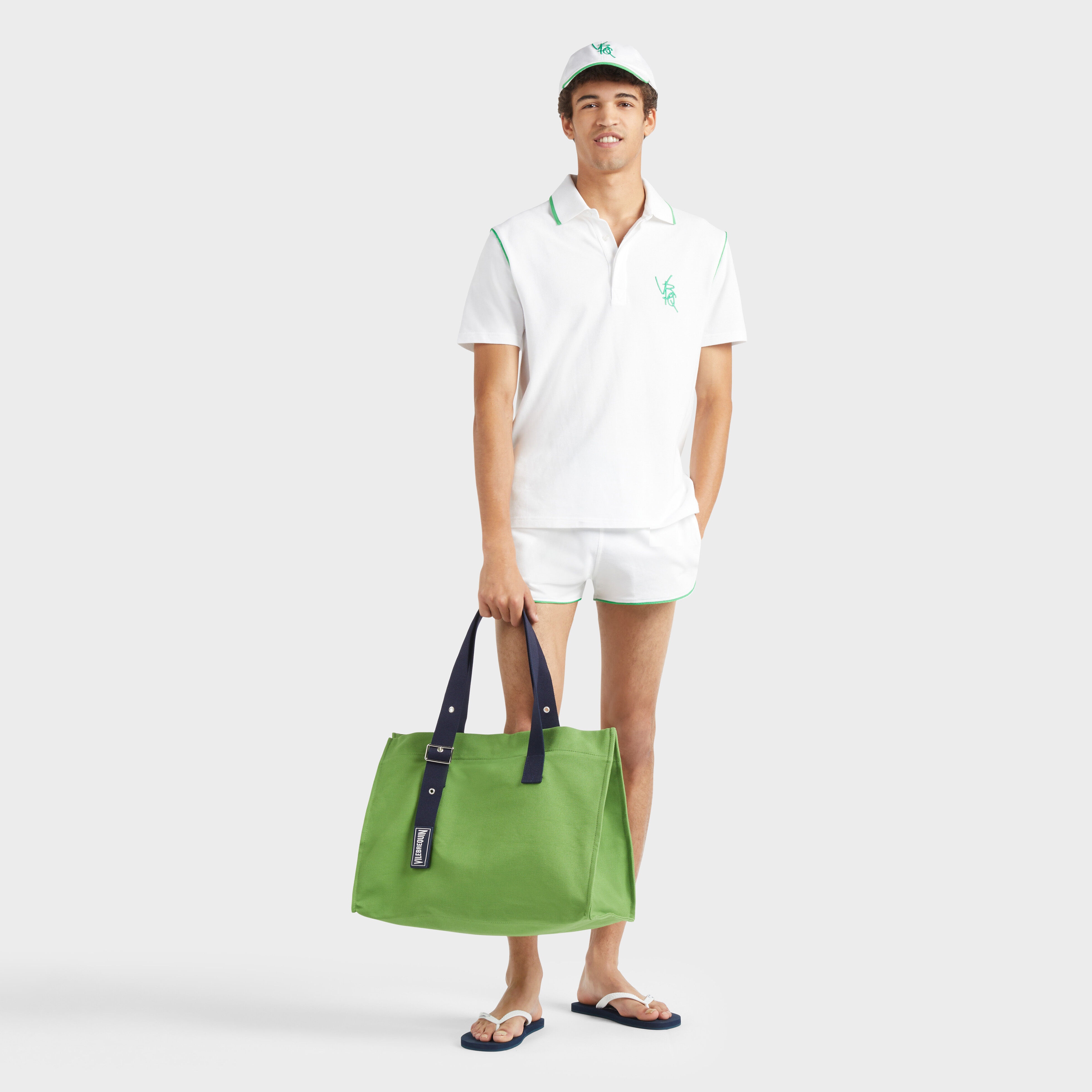 Men Pique Cotton Polo VBQ Line - 5