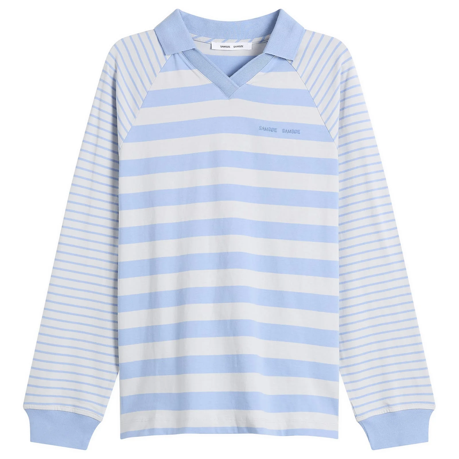 Samsøe Samsøe Saella Long Sleeve Polo Top - 1