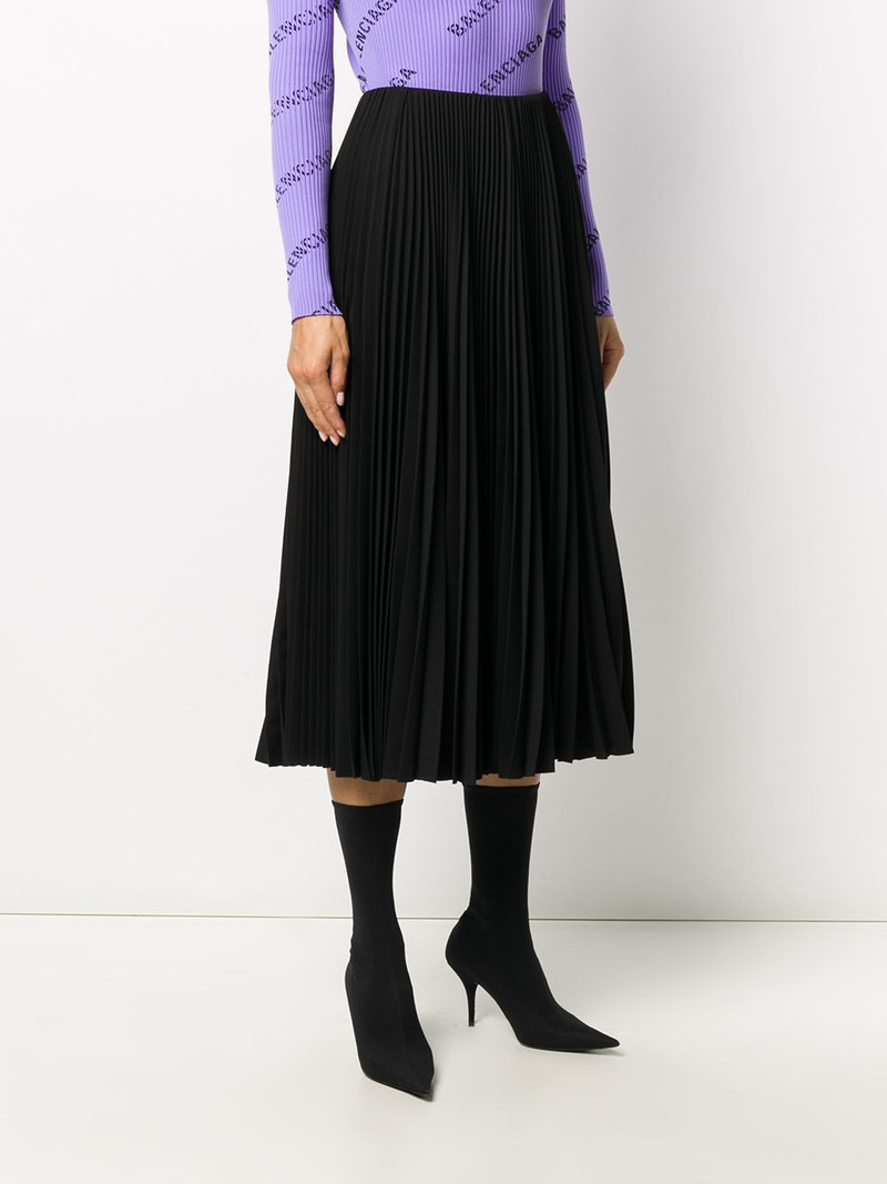 pleated midi skirt 3
