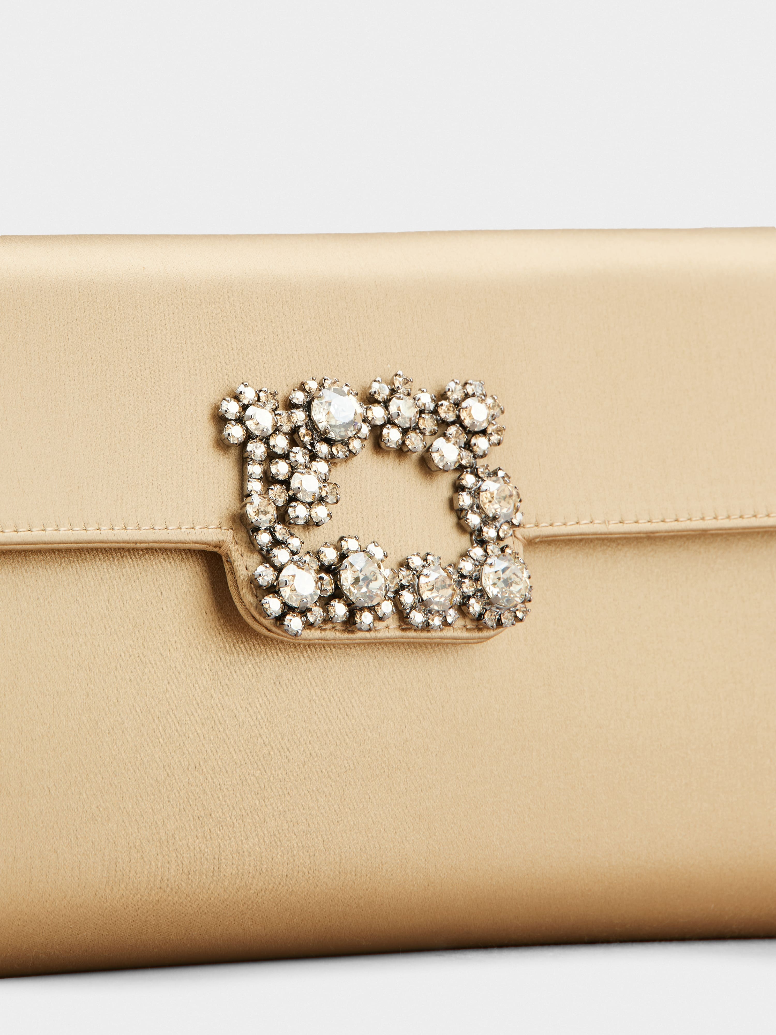 Efflorescence Clutch in satin - 5