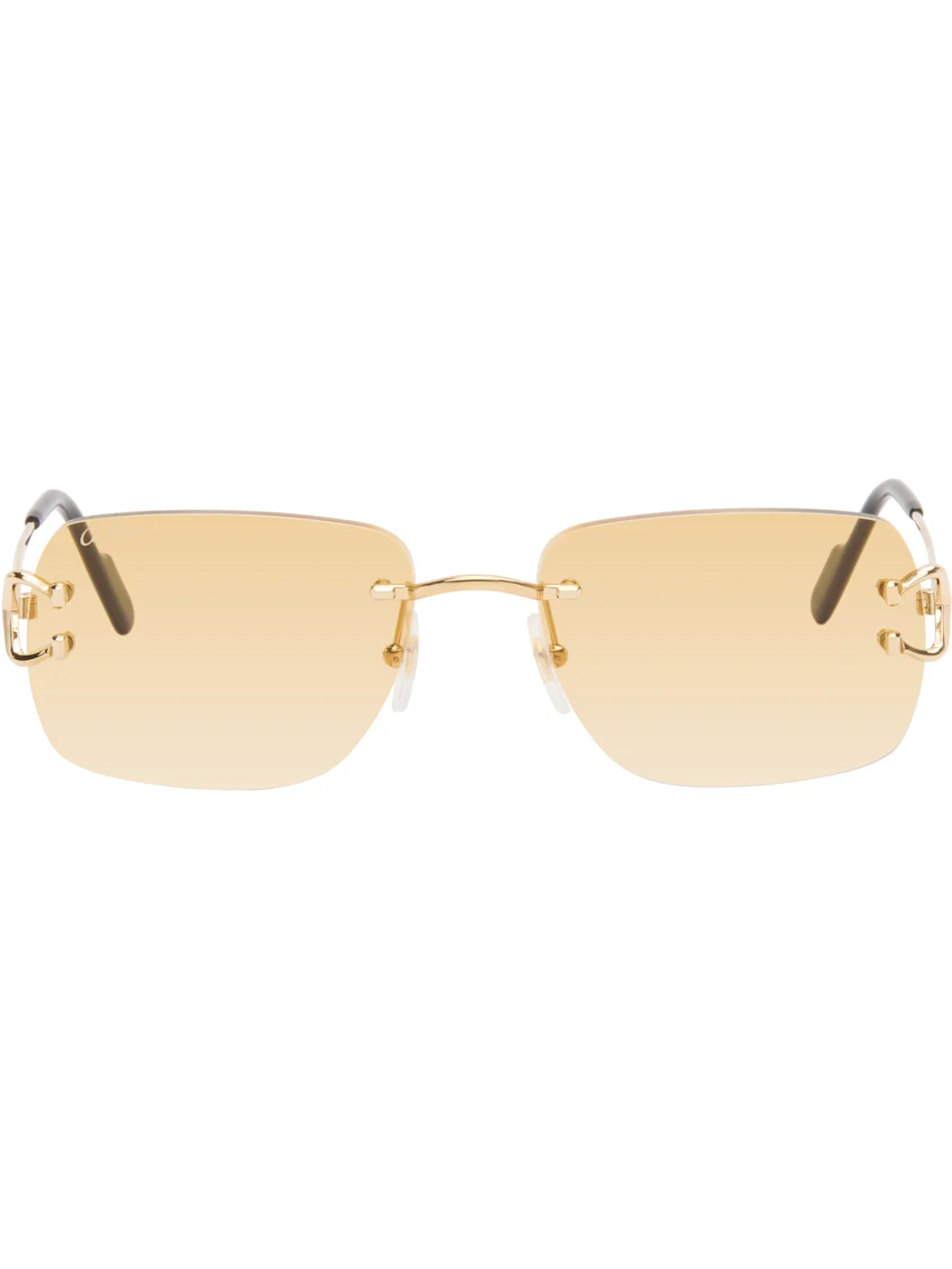 Gold Classic C Motif Sunglasses - 1