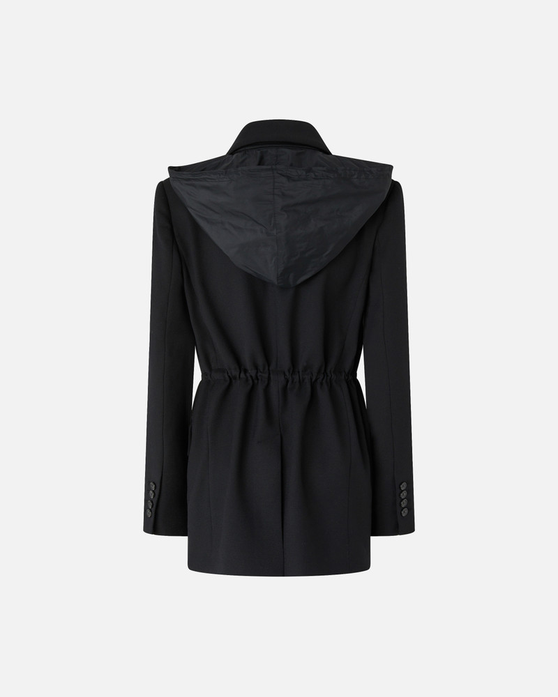 HOODED JACKET WITH DRAWSTRING 6