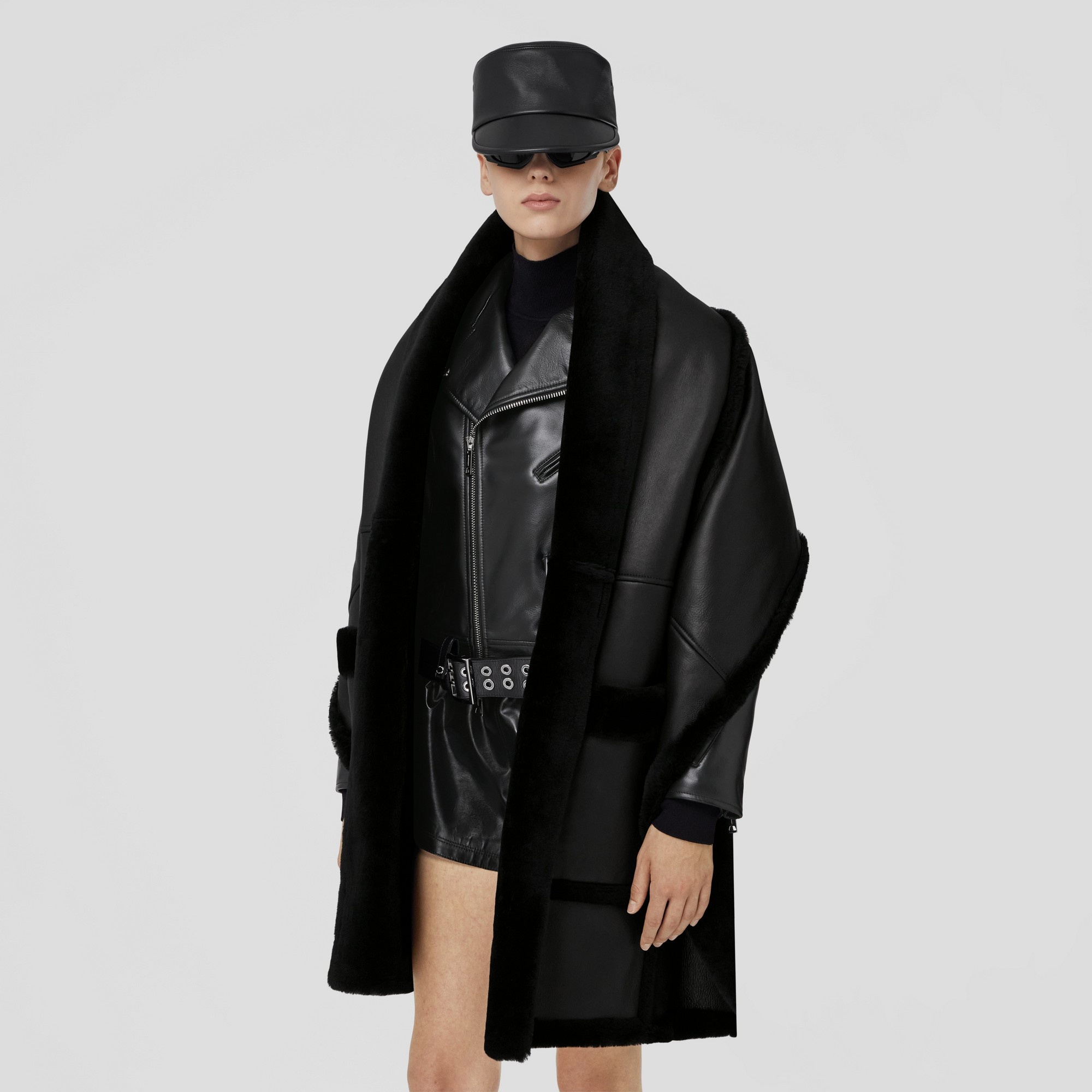 Shearling Cape - 6