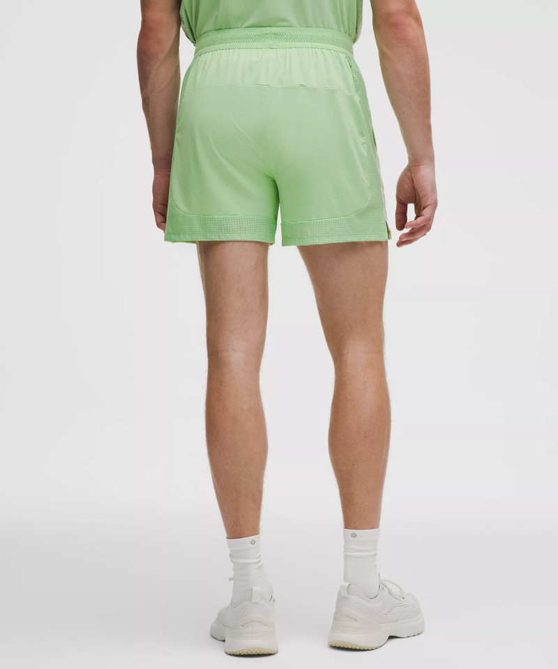 Mesh-Panelled Tennis Short 5" 3