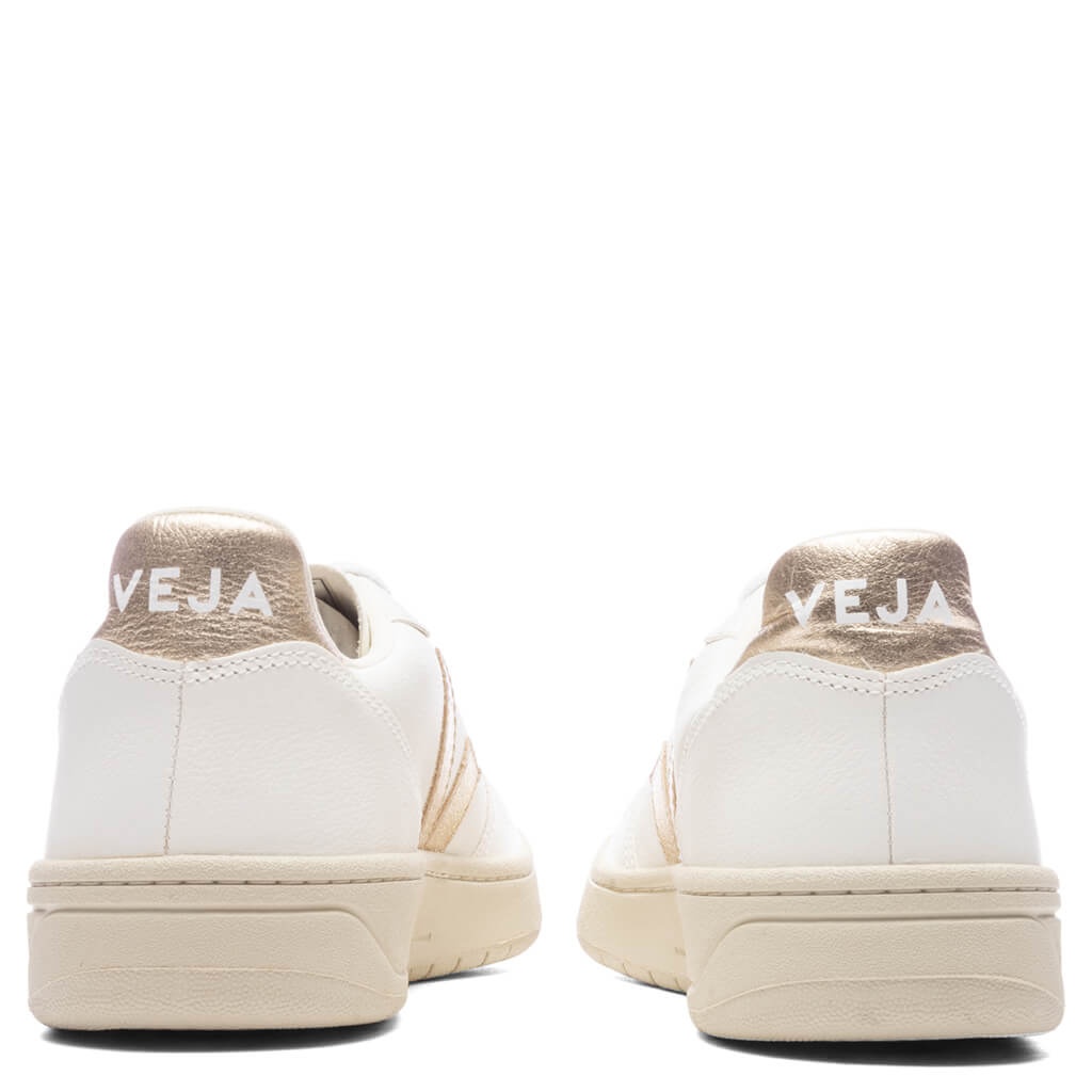 Chromefree Leather V10 Leather White Platine Jual Veja V-10