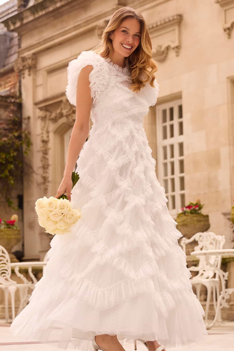 Needle & Thread Genevieve Ruffle Gown outlook