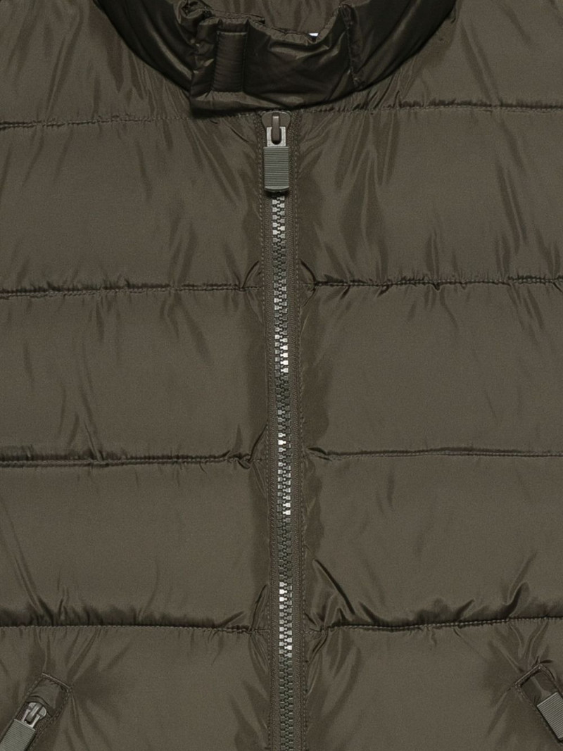 quilted zip-front gilet 3