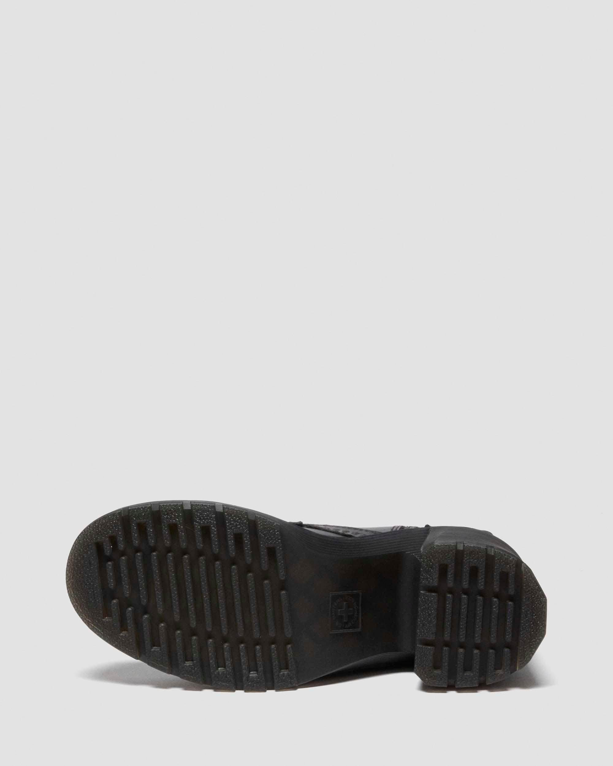 CHESNEY HARNESS SENDAL LEATHER HEELED BOOTS - 8