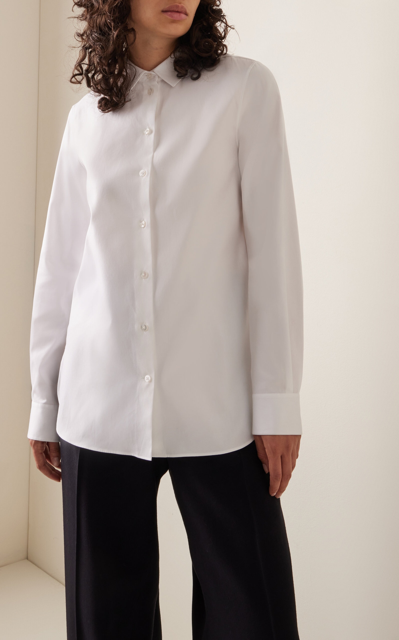 Metis Cotton Shirt white - 2