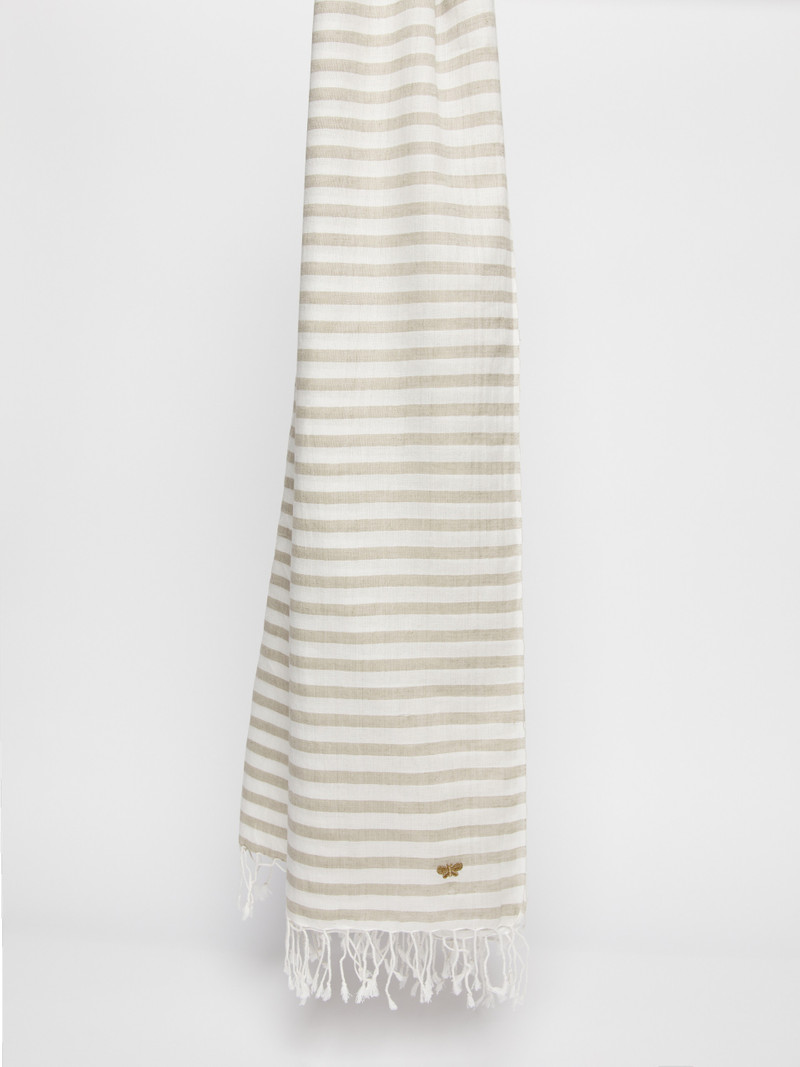 IETI Yarn-dyed cotton stole 1