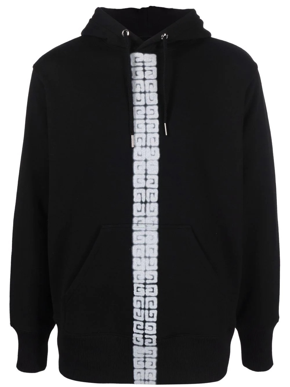 4G print drawstring hoodie - 1