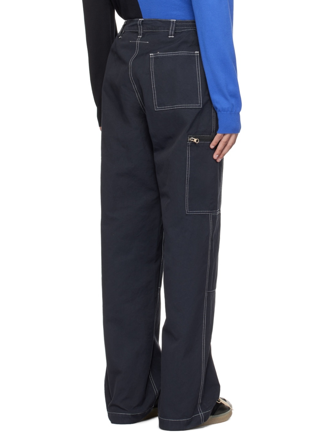 Black Numeric Trousers - 3