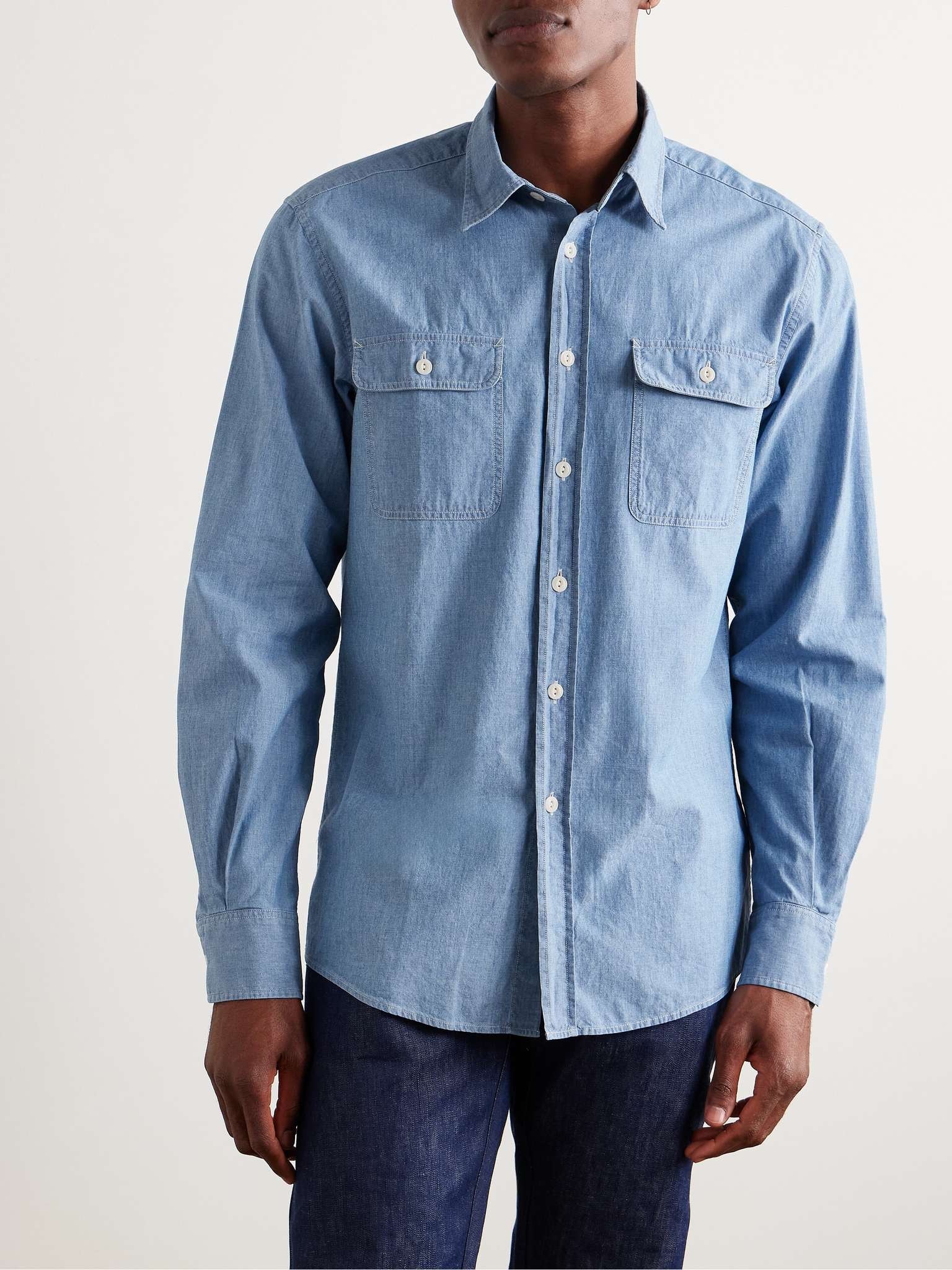 Cooper Cotton-Chambray Shirt - 3
