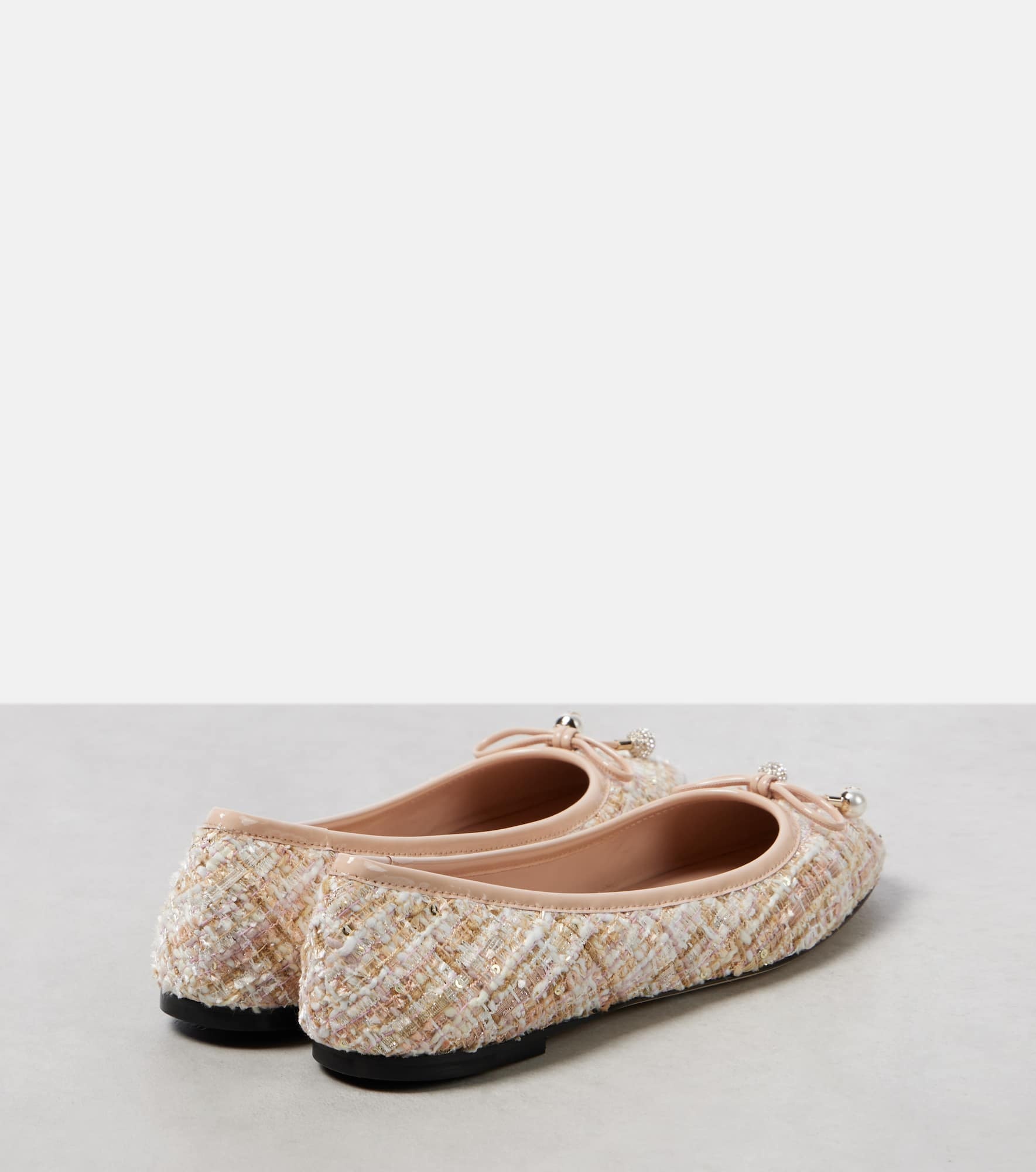 Elme tweed ballet flats - 2