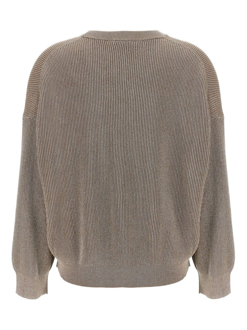Brunello Cucinelli ribbed-knit sweater outlook