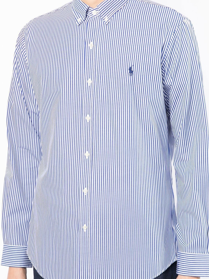 pinstriped button-down shirt 5