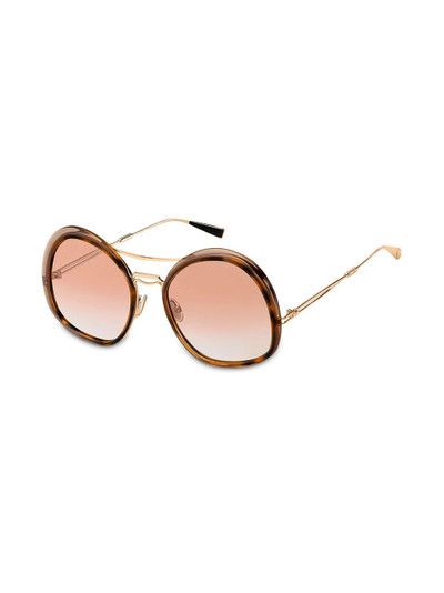 Max Mara oversized frame sunglasses outlook