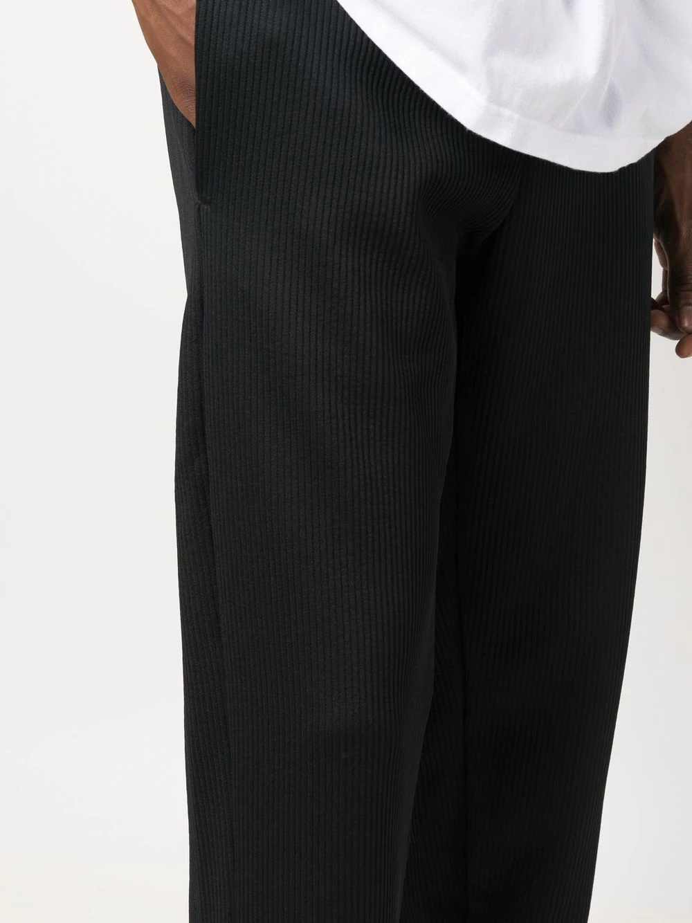 elasticated track pants - 5