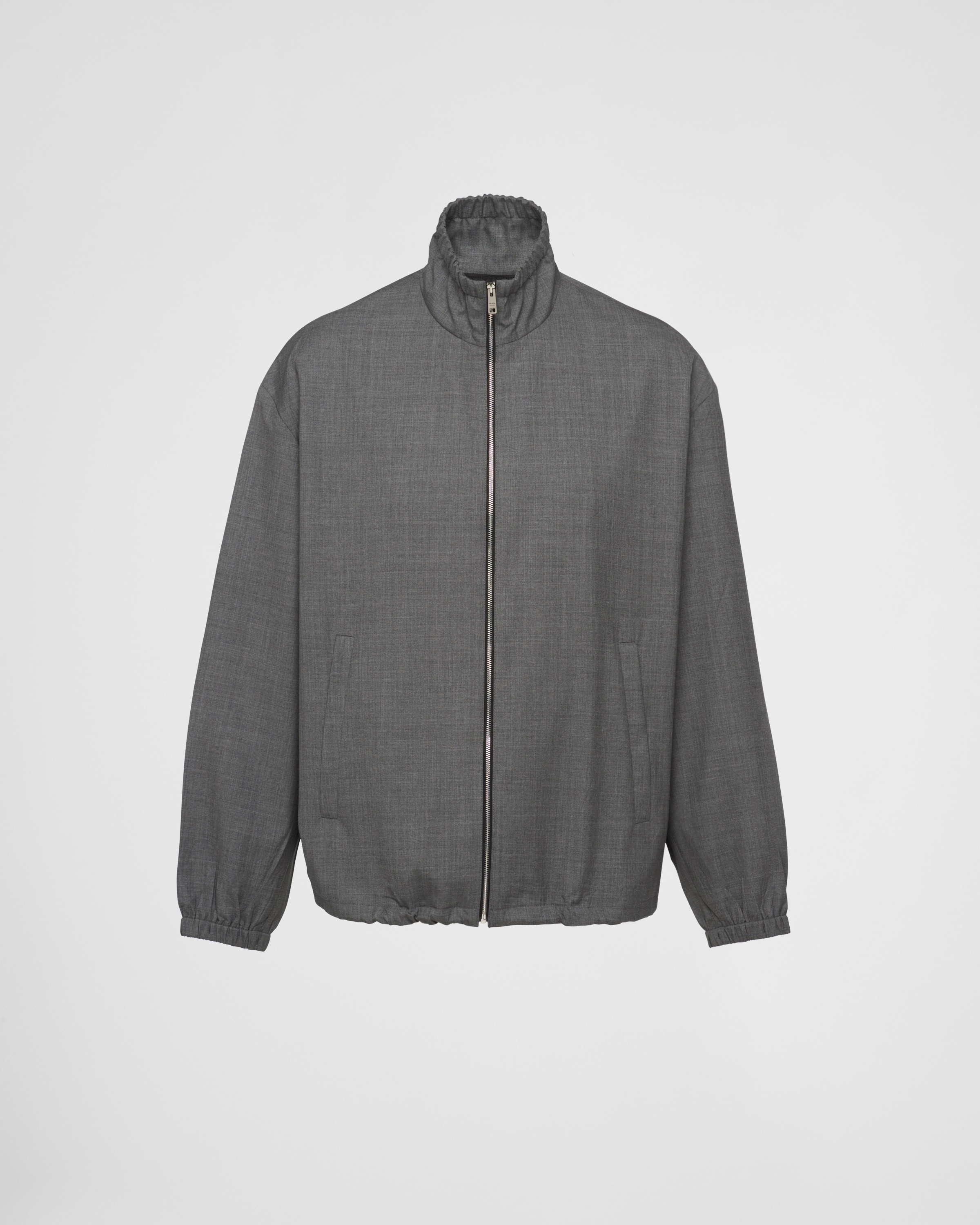 Wool blouson jacket - 1