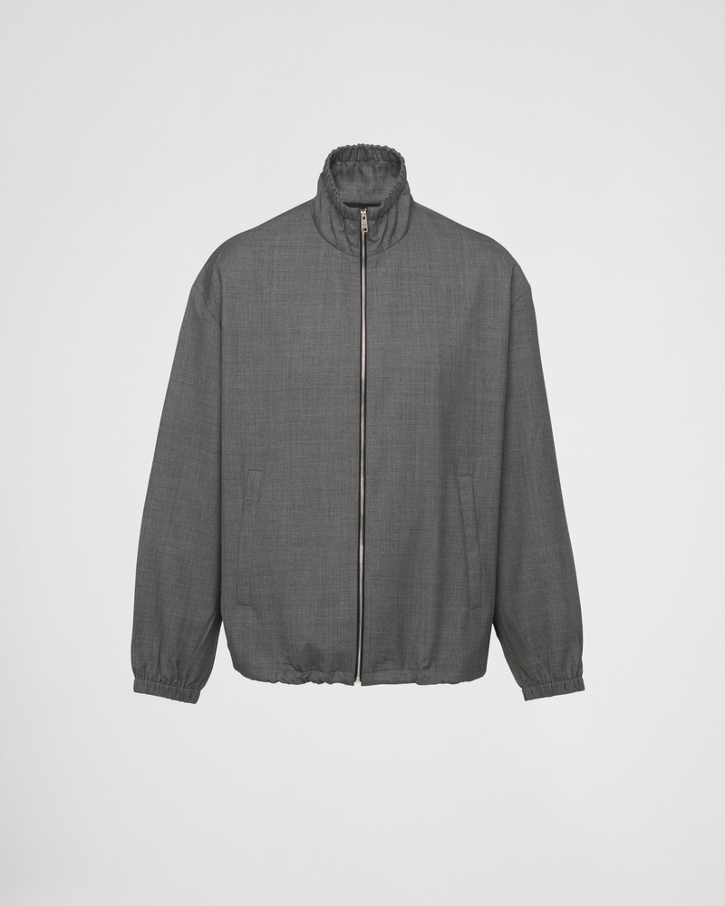 Wool blouson jacket 1