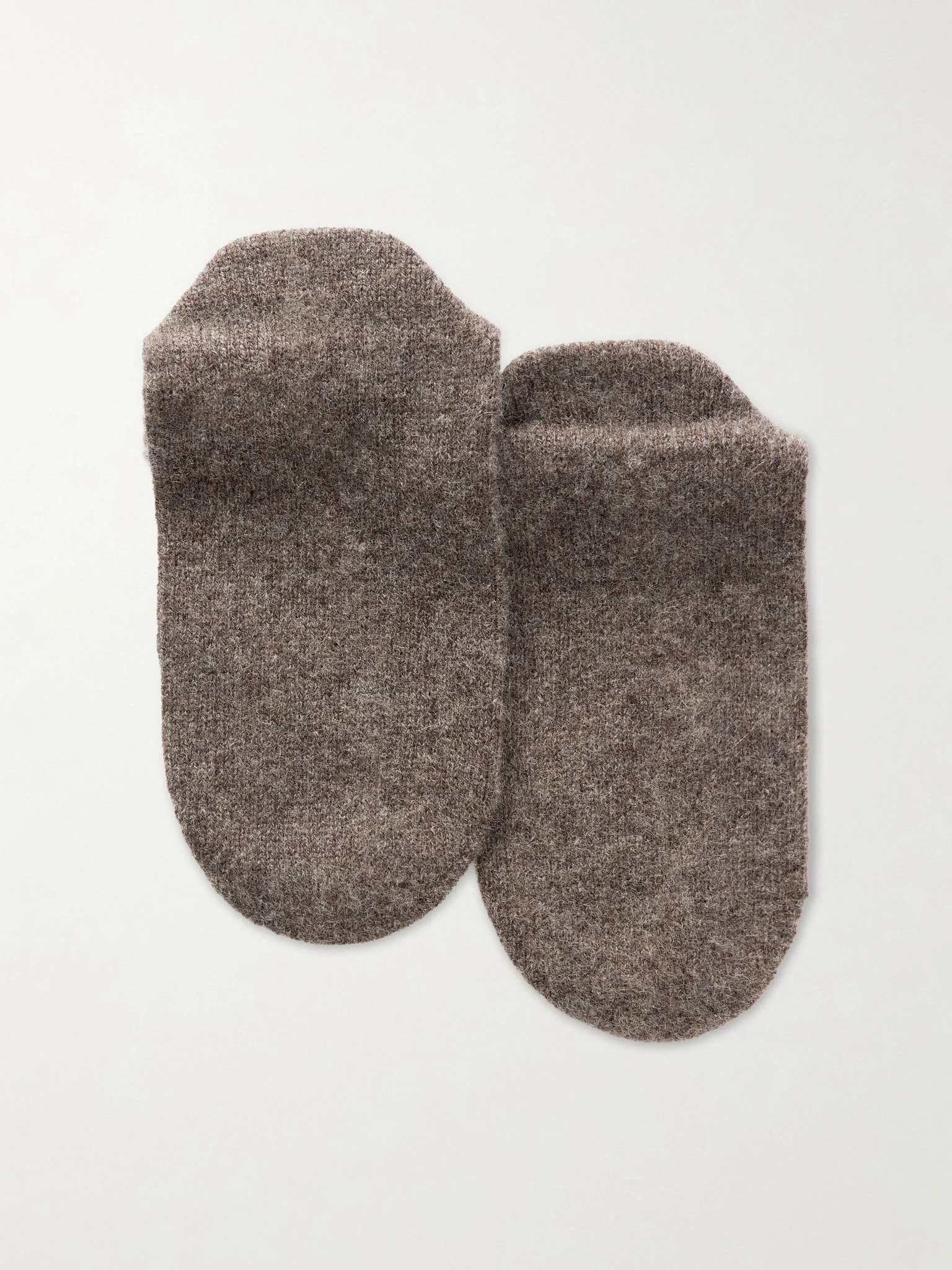 Cashmere and wool-blend tights Light brown - 1